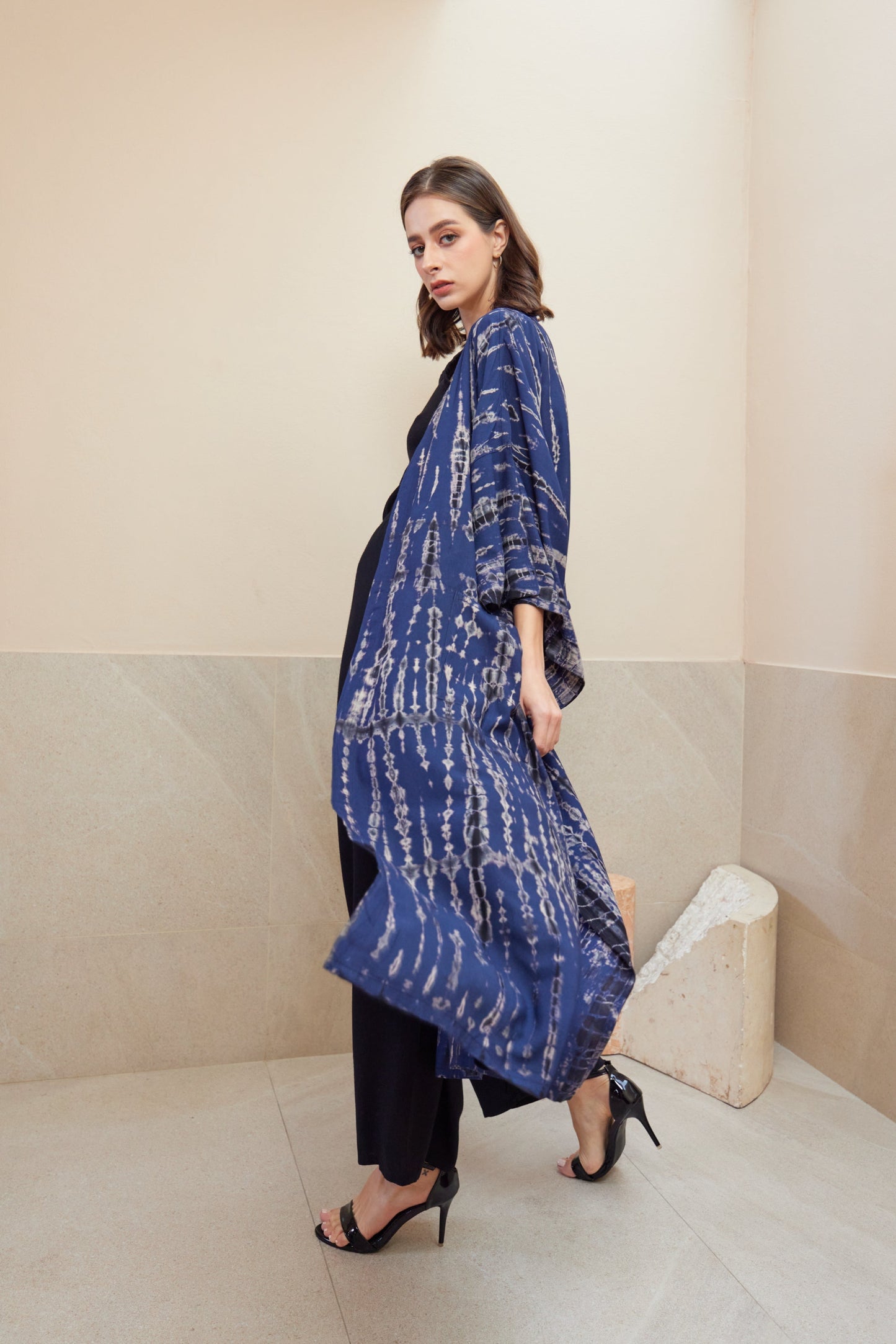 Maxi Kimono Navy