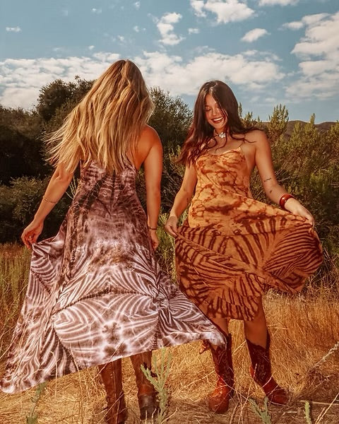 Sunset Maxi Dress Brown