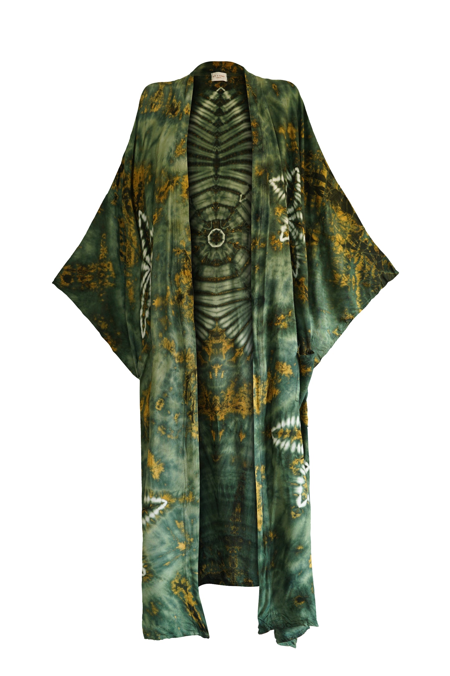 Maxi Kimono Verde Cotton Candy