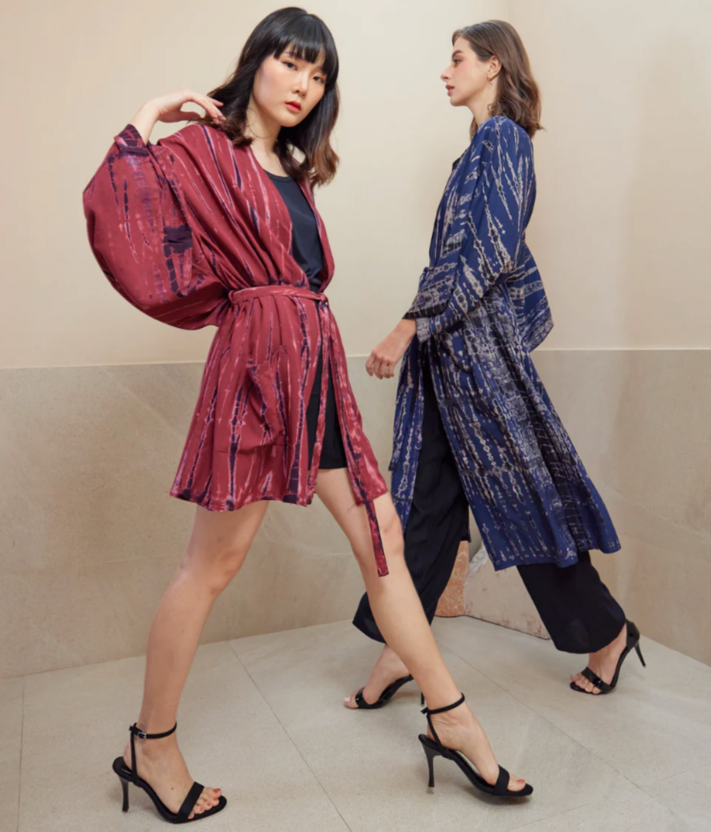 Midi Kimono Tomate