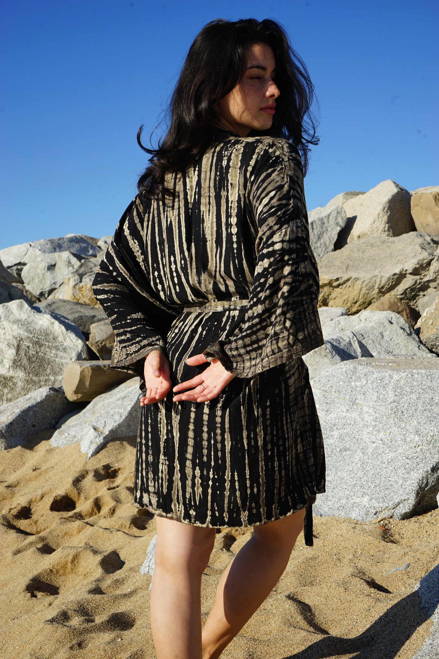 Midi Kimono Cebra