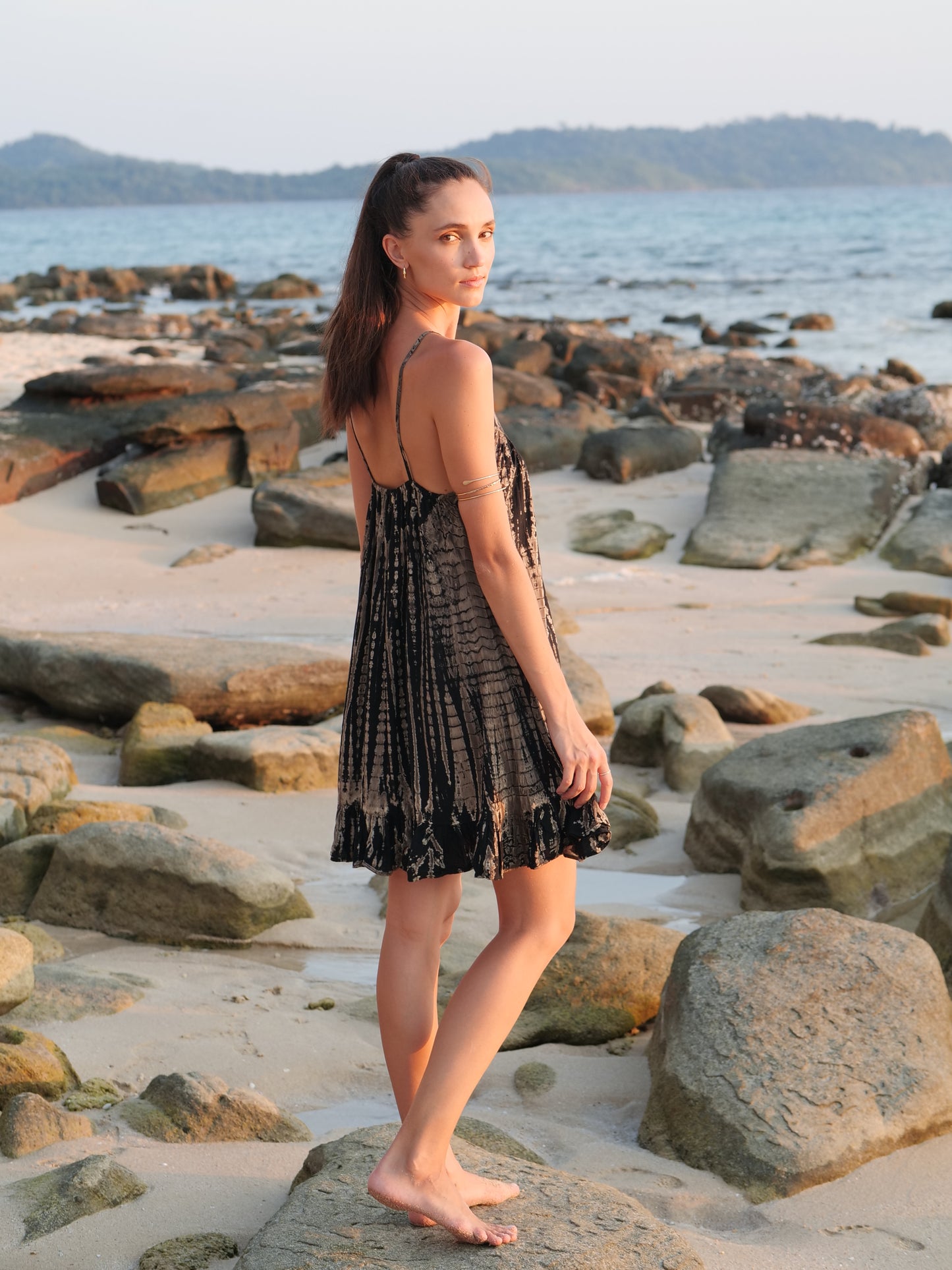 Mini Vestido Wind Whisper Tie-dye