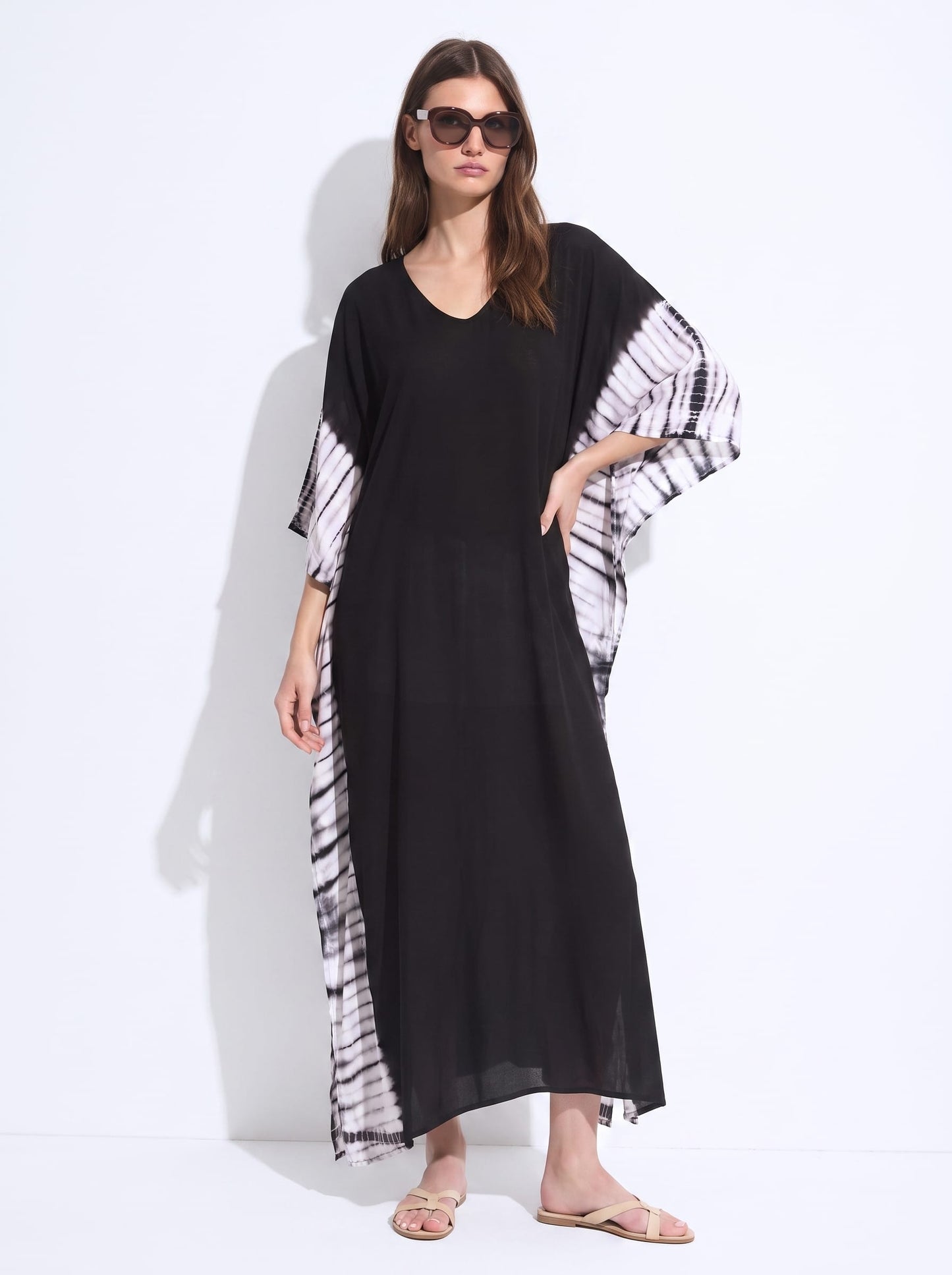 Thai Line — Exclusive Artisan Fashion. Dress Rain — Caviar