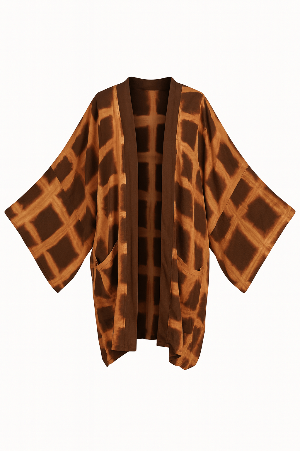 Thai Line — Wholesale Distributor of Exclusive Artisan Fashion. Kimono Itajime Galena Coco Kimono