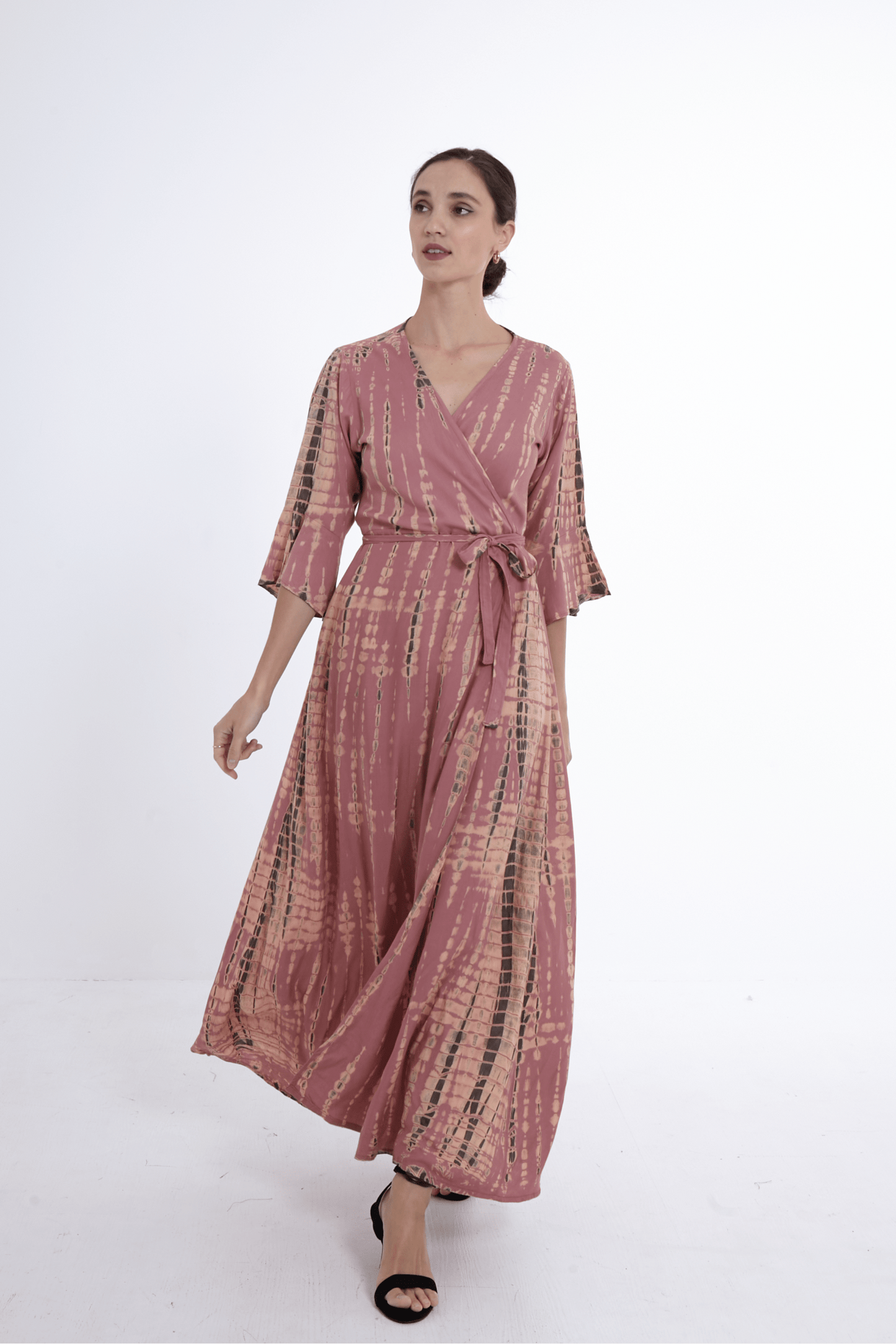 ThaiLine - Importer & Distributor of Artisan Clothing Dress Boho Luxe Wrap Dress