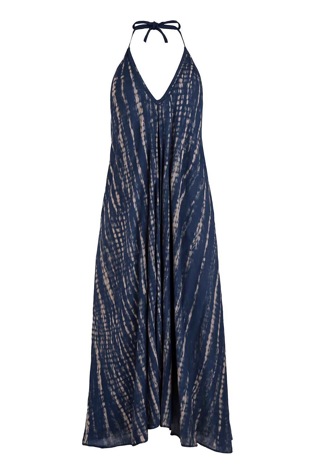 ThaiLine - Importer & Distributor of Artisan Clothing Dress Helena Navy Dress