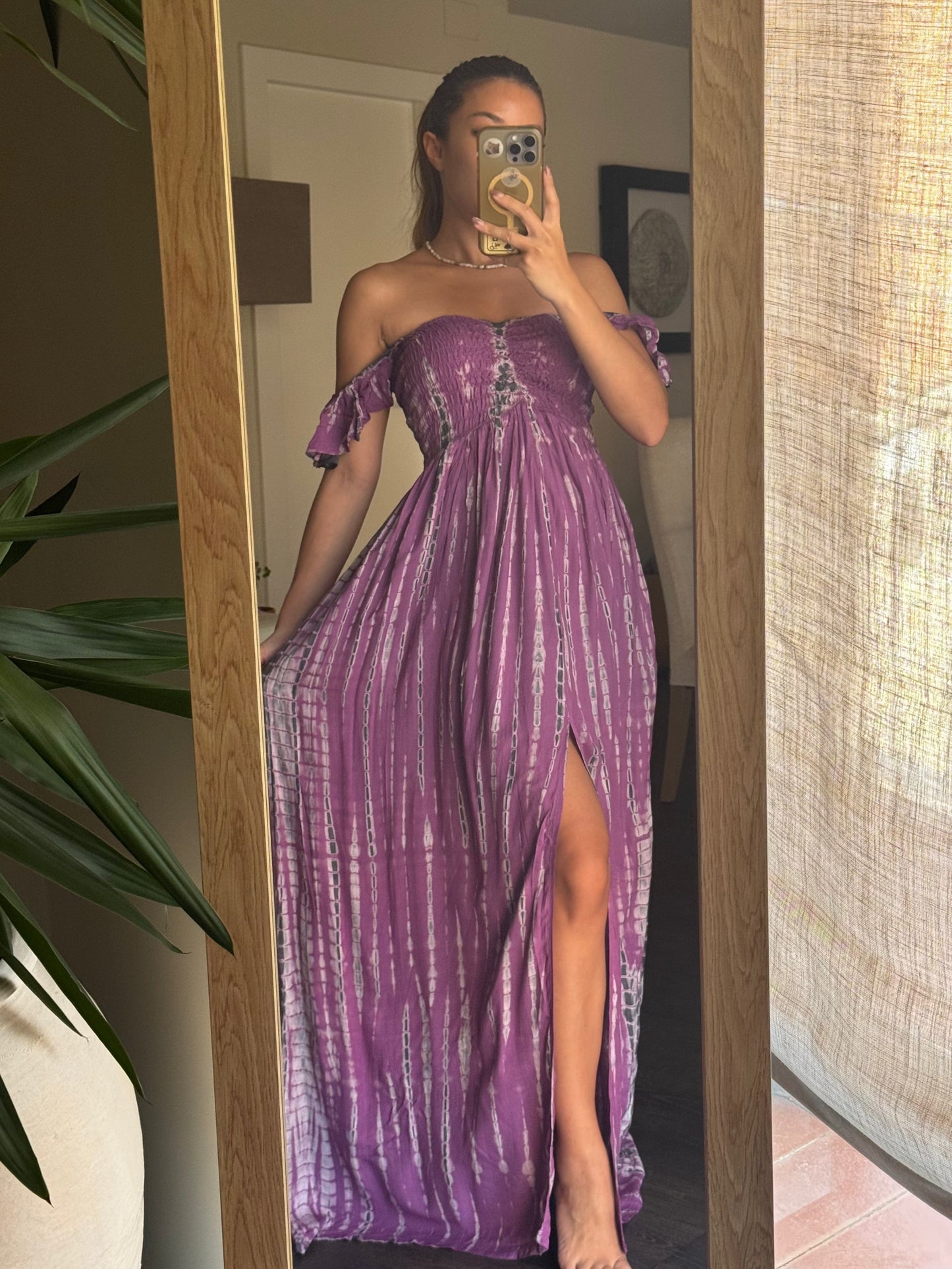 ThaiLine - Importer & Distributor of Artisan Clothing Dress Milly Orchid Dress