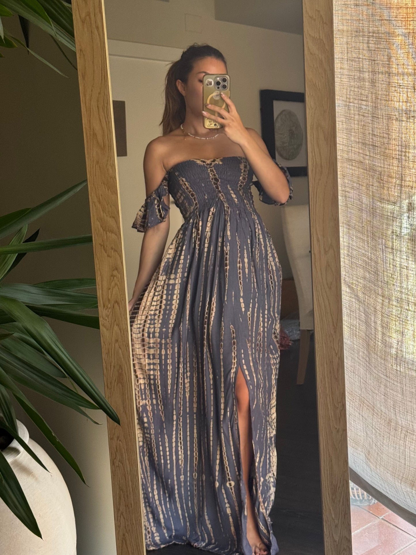 ThaiLine - Importer & Distributor of Artisan Clothing Dress Milly Stone Dress