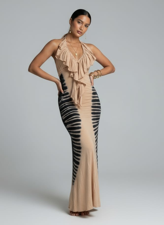 ThaiLine - Importer & Distributor of Artisan Clothing Dress Prado Tierra maxi dress