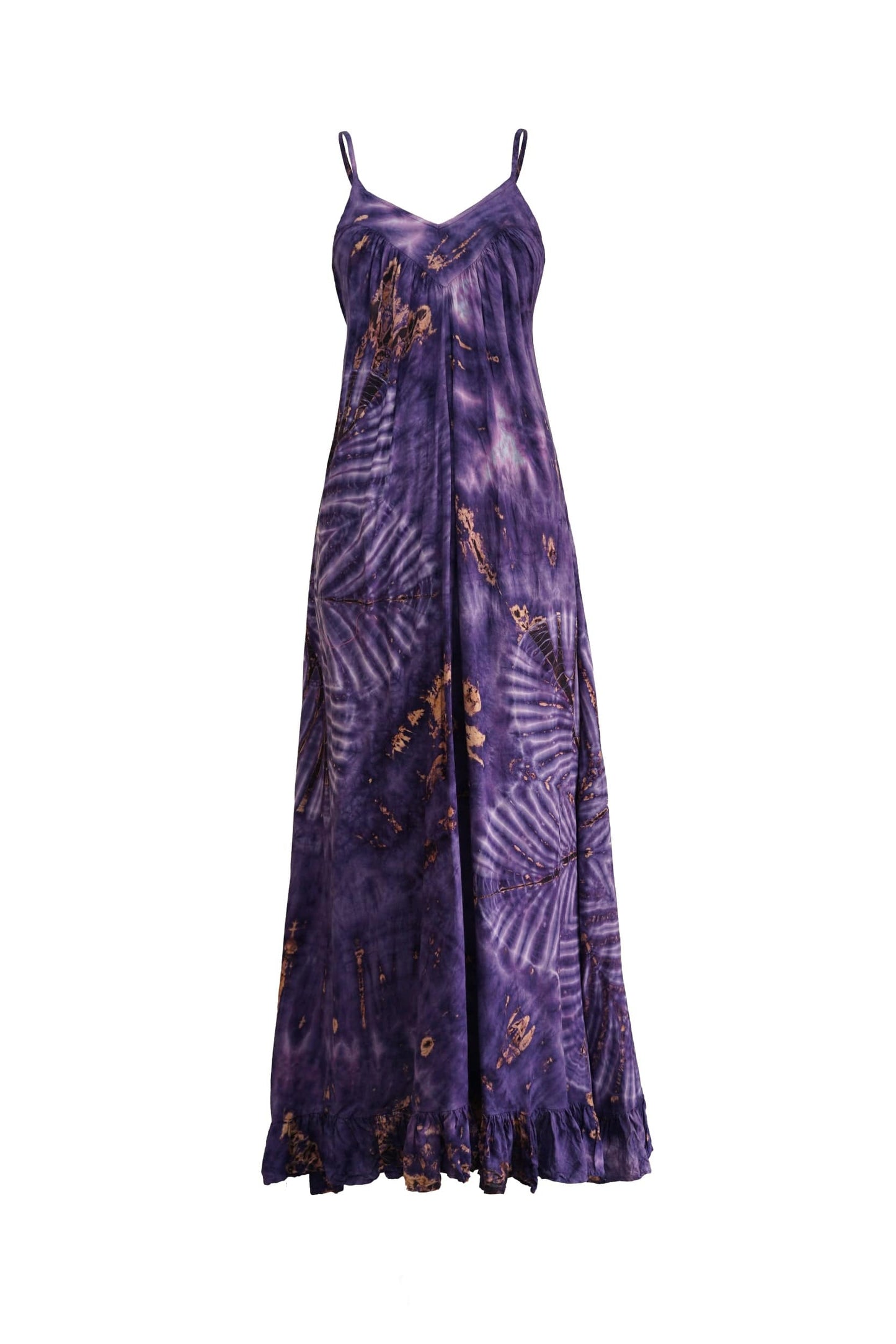 ThaiLine - Importer & Distributor of Artisan Clothing Dress Serene Violeta Dress