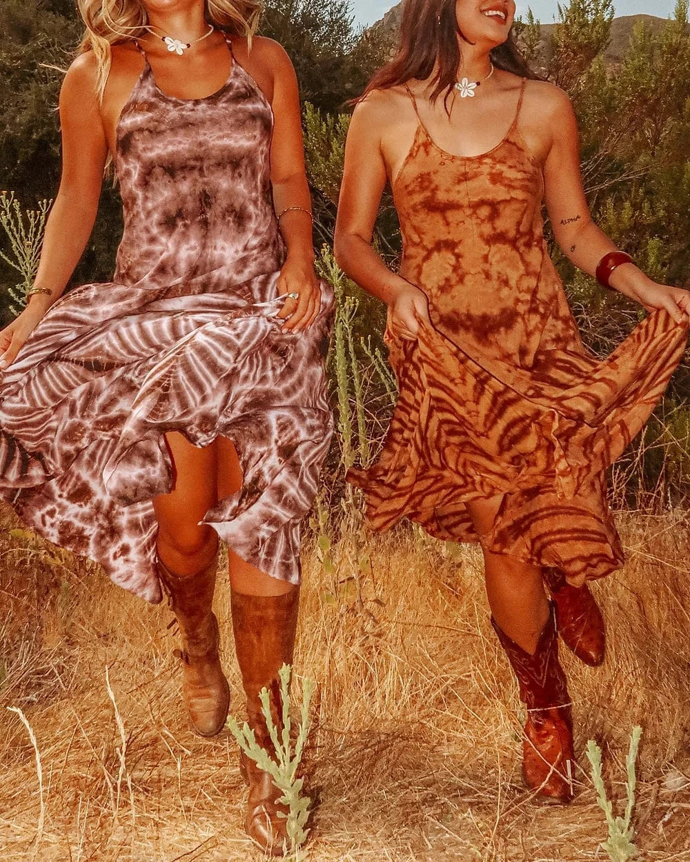 ThaiLine - Importer & Distributor of Artisan Clothing Dress Sunset Maxi Dress