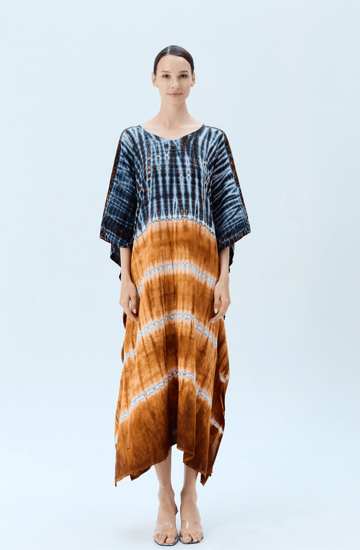 ThaiLine - Importer & Distributor of Artisan Clothing Kaftan Kaftan Rain Gold