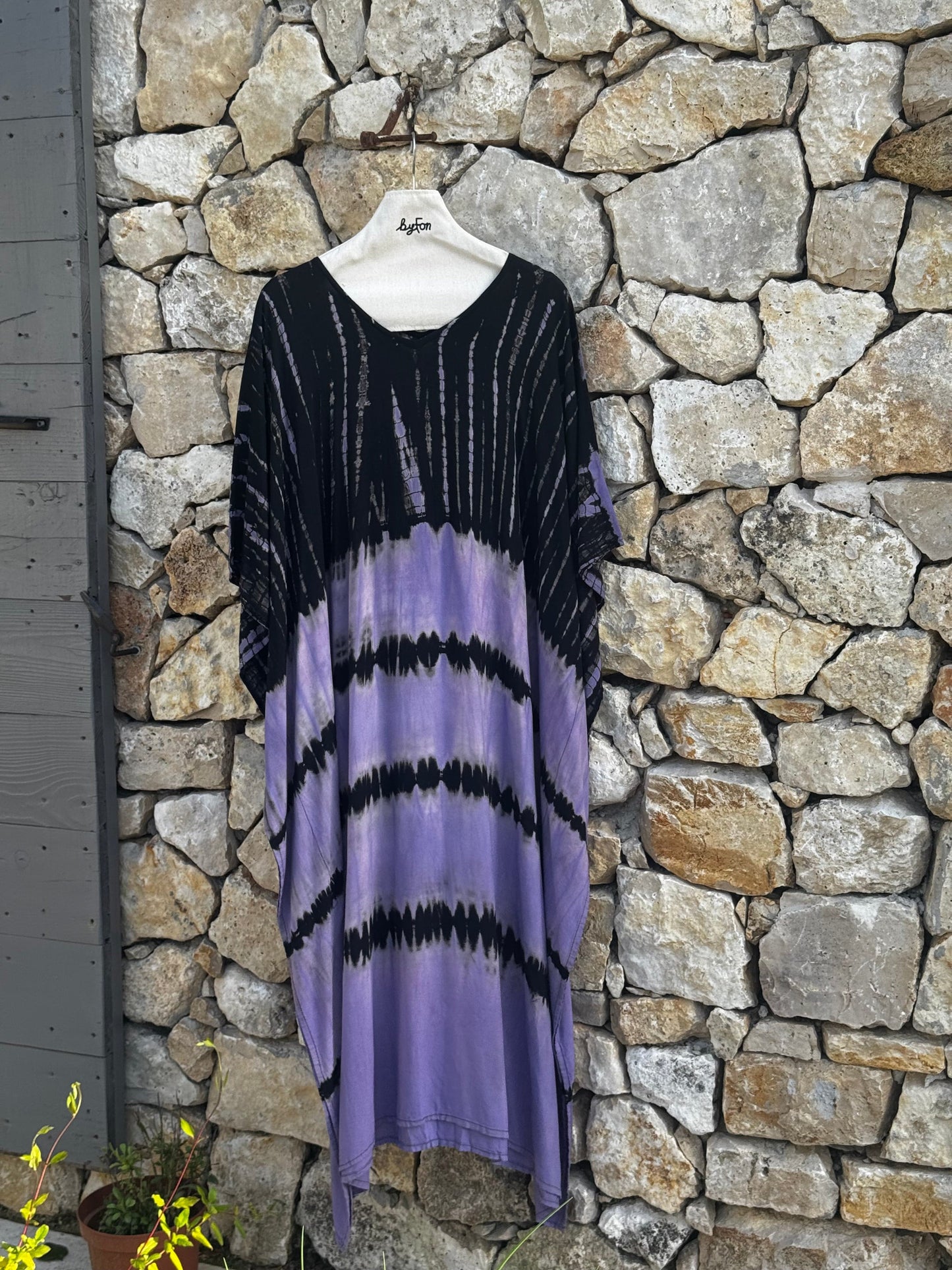 ThaiLine - Importer & Distributor of Artisan Clothing Kaftan Kaftan Rain Violet