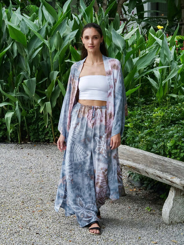 Maxi Kimono Smoke Cotton Candy TT