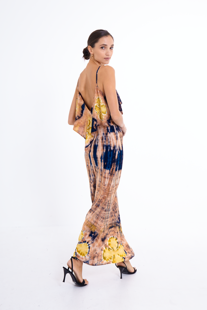 Champagne Maxi Dress Sky & Sand