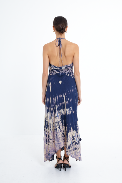 Bloom Indigo Maxi Dress