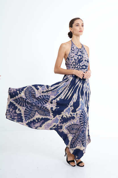 Bloom Indigo Maxi Dress