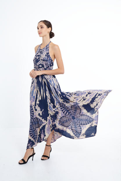 Bloom Indigo Maxi Dress