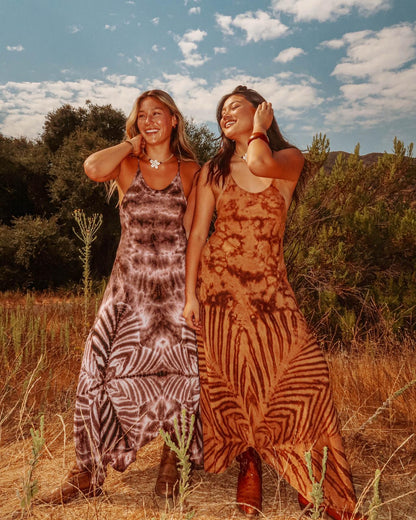 Maxi Vestido Sunset Brown