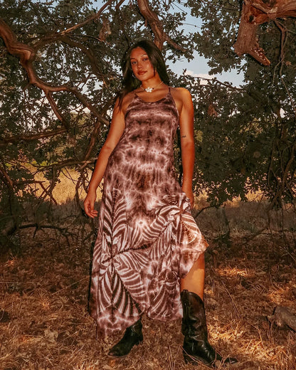 Maxi Vestido Sunset Brown