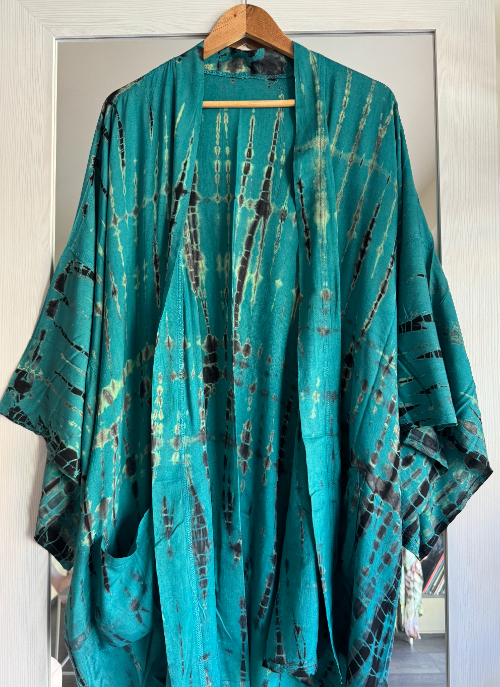 Maxi Kimono Green