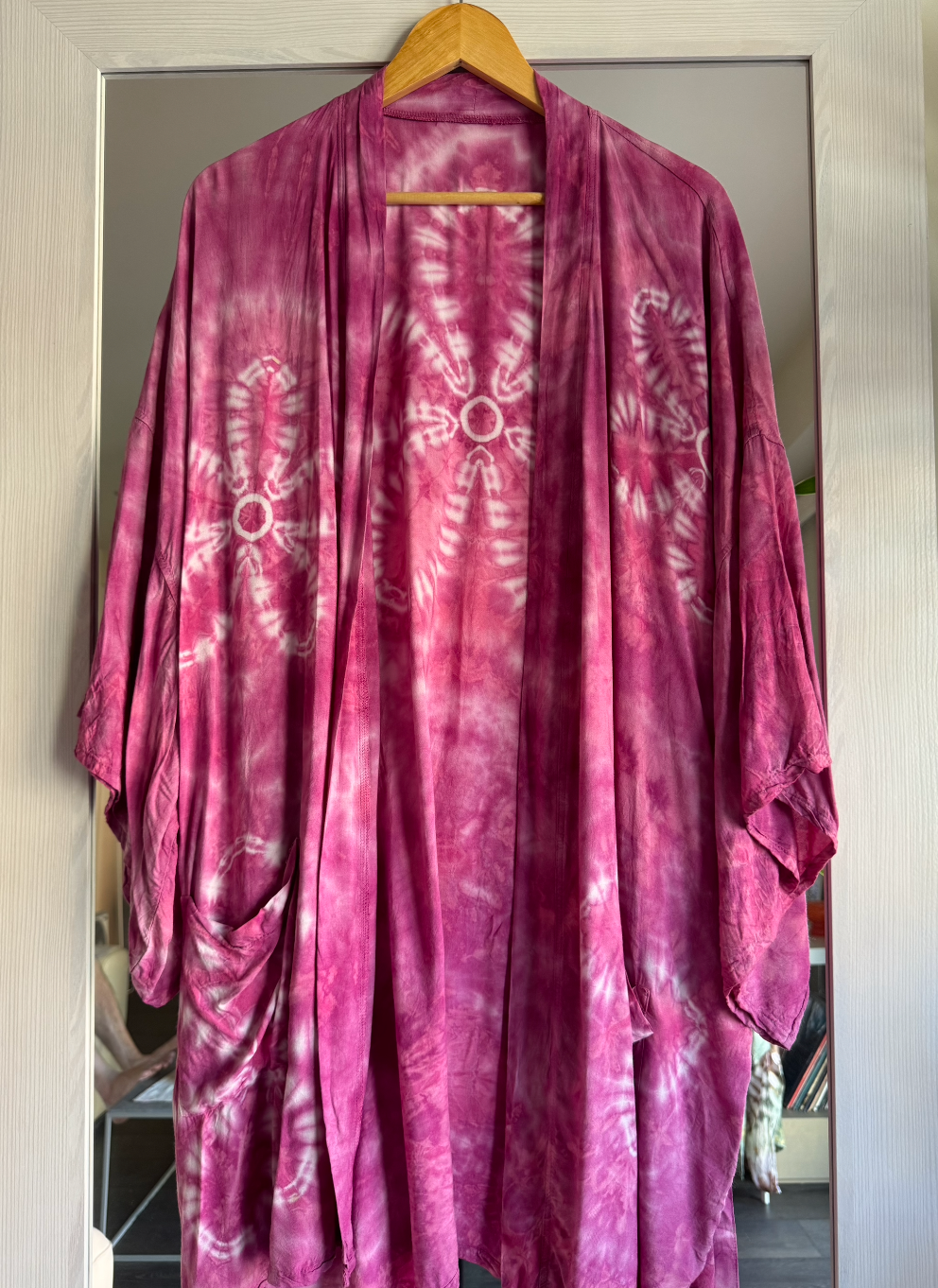 Maxi Kimono Pink Cotton Candy