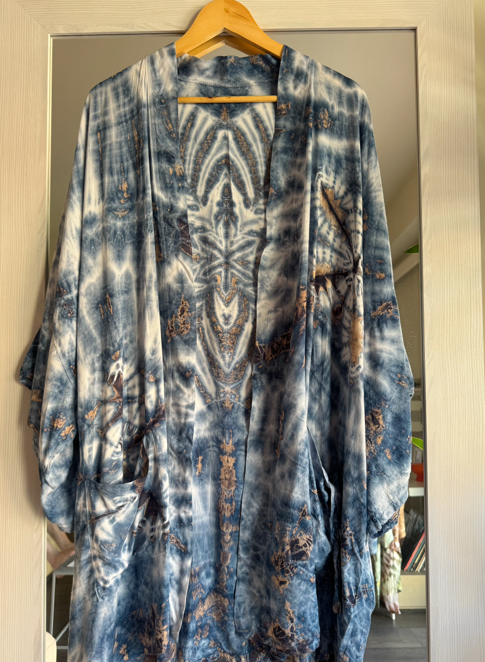 Maxi Kimono Indigo