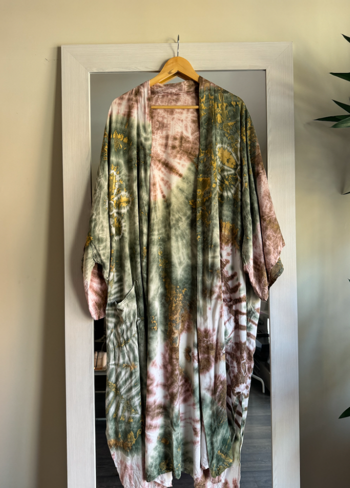 Maxi Kimono Green Cotton Candy TT