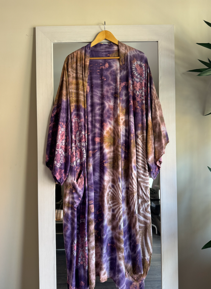 Maxi Kimono Purple Cotton Candy TT