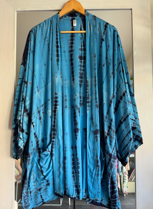 Midi Kimono Blue