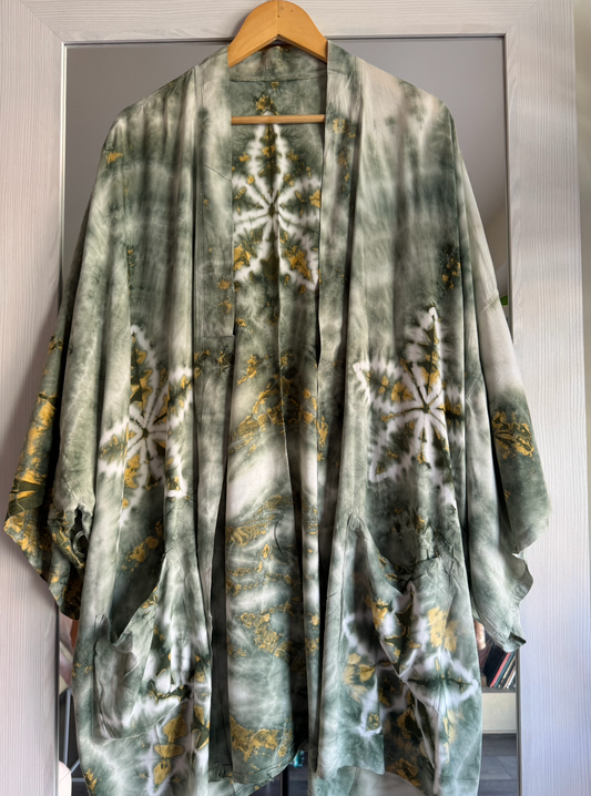 Midi Kimono Green Cotton Candy