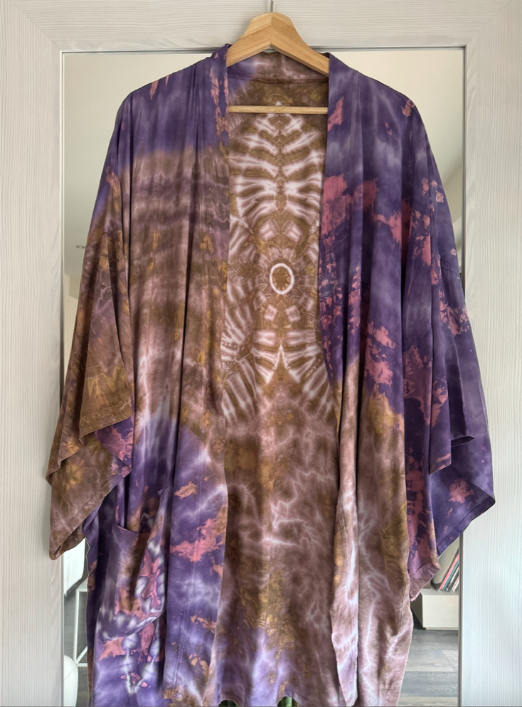 Midi Kimono Violet Cotton Candy TT