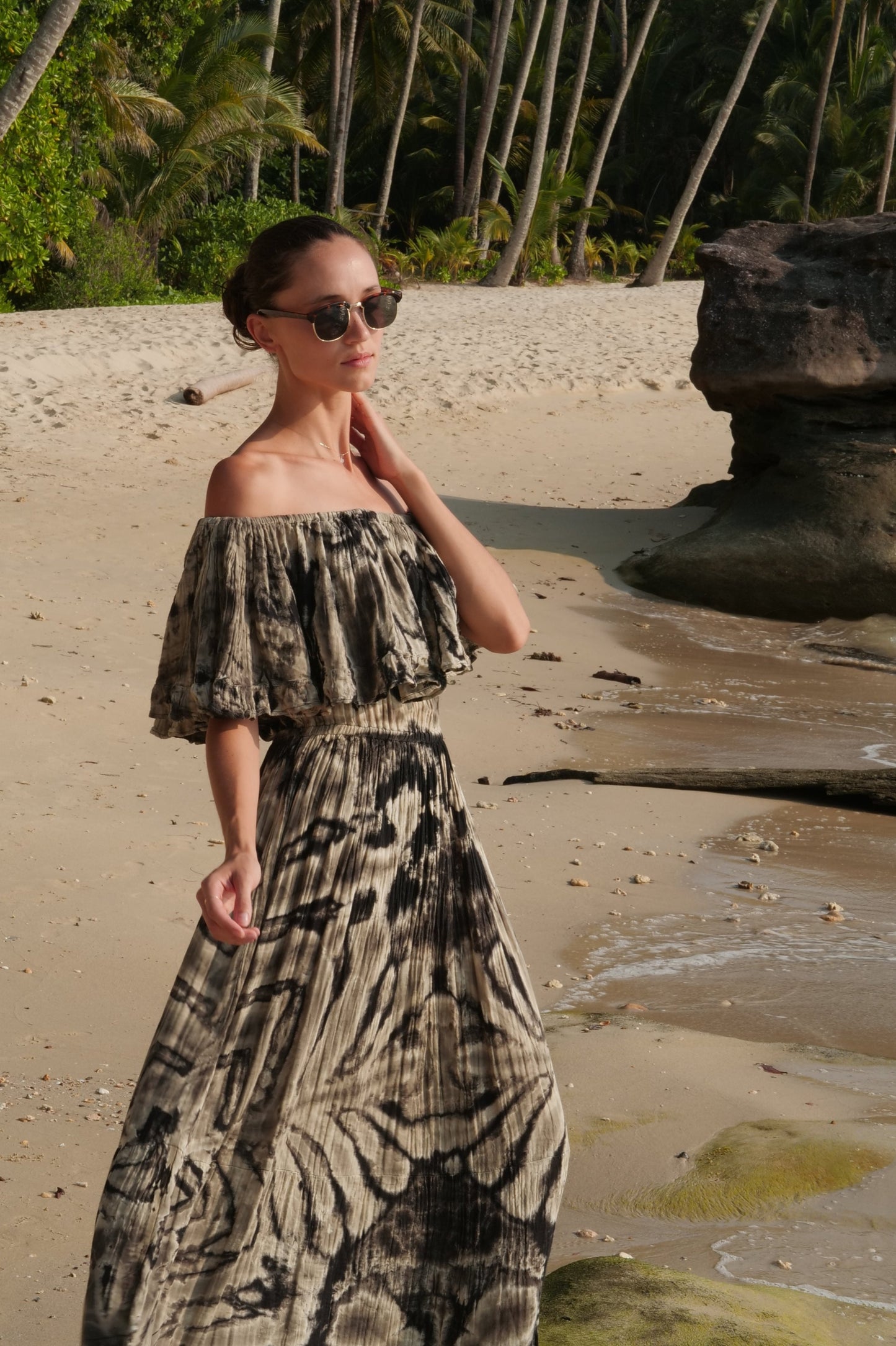 Maxi Vestido Samui Zebra