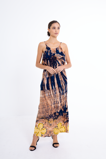 Champagne Maxi Dress Sky & Sand