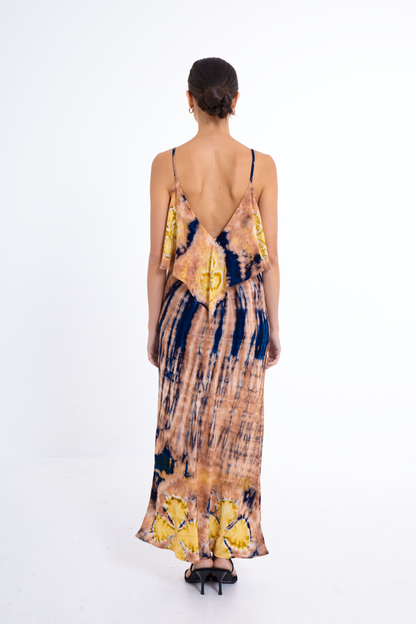 Champagne Maxi Dress Sky & Sand
