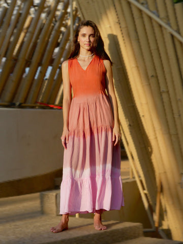 Leena Sun Set Maxi Dress