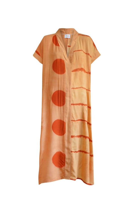 byFon – Exclusively Hand-Dyed Clothing, Ethically Made. Kaito Kaftan Dress