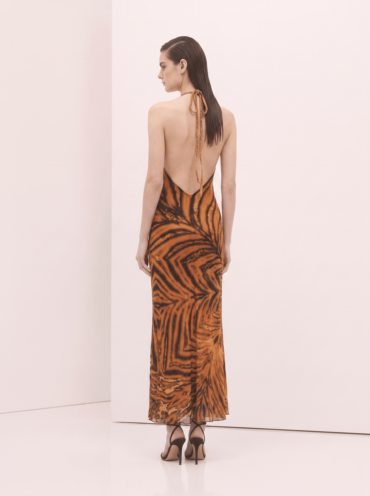 Thai Line — Exclusive Artisan Fashion. Dress Tangerine — Prado