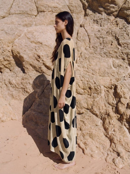 Thai Line — Exclusive Artisan Fashion. Kaftan Gambit — Itajime