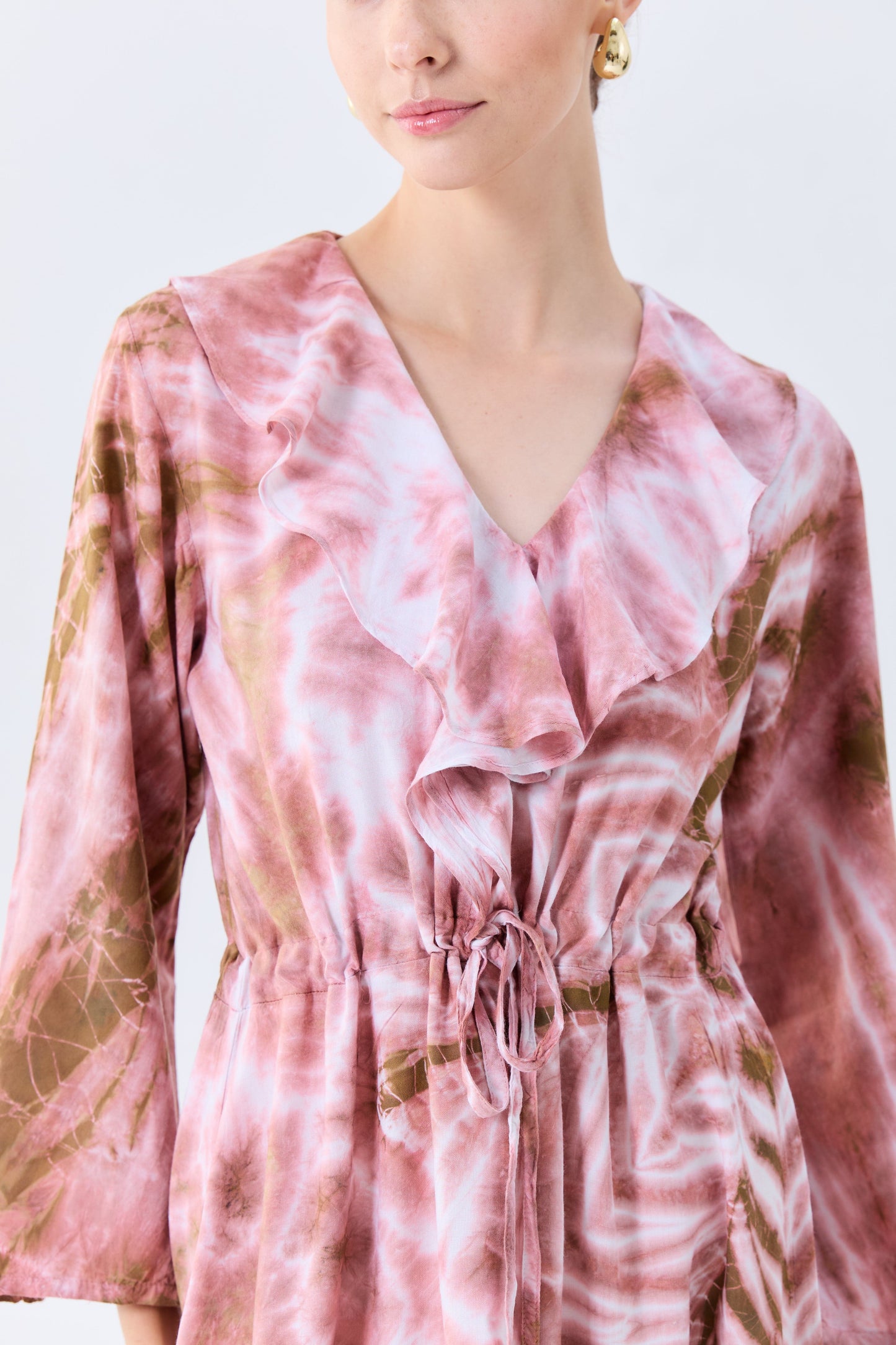 Thai Line — Wholesale Distributor of Exclusive Artisan Fashion. Dress Ethereal Ruffle Maxi