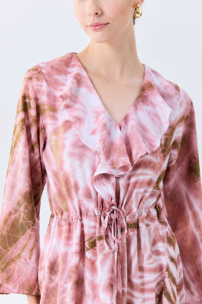 Thai Line — Wholesale Distributor of Exclusive Artisan Fashion. Dress Ethereal Ruffle Maxi