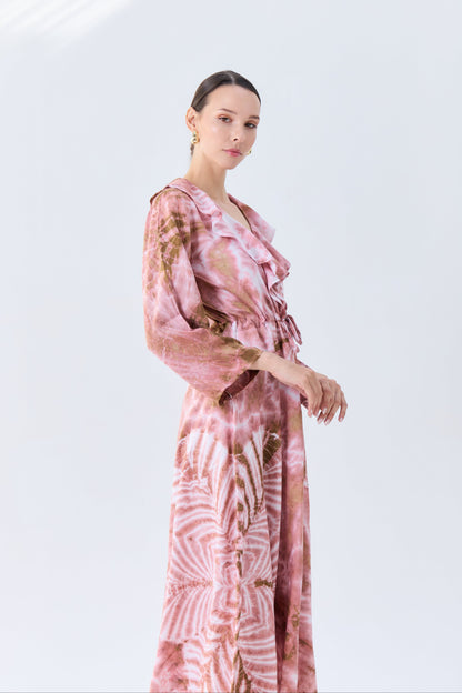 Thai Line — Wholesale Distributor of Exclusive Artisan Fashion. Dress Ethereal Ruffle Maxi