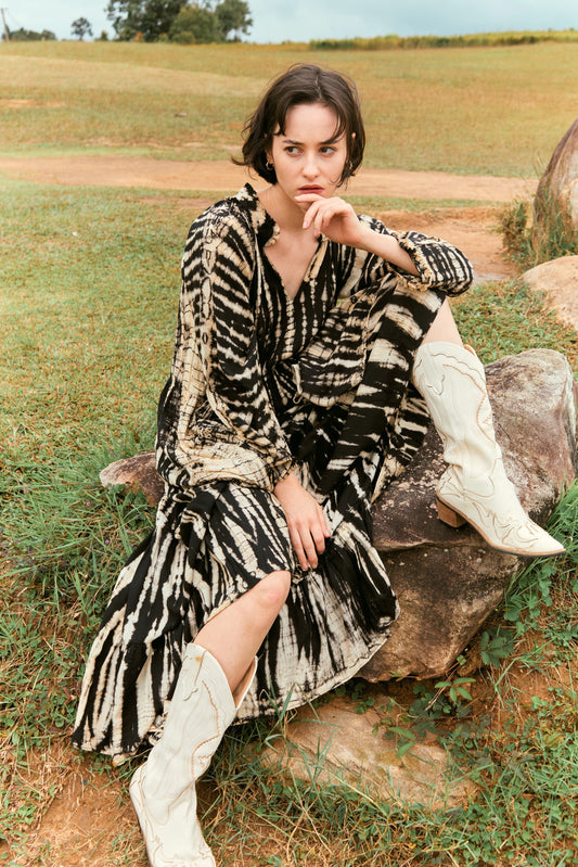Thai Line — Wholesale Distributor of Exclusive Artisan Fashion. Dress Merida maxi dress