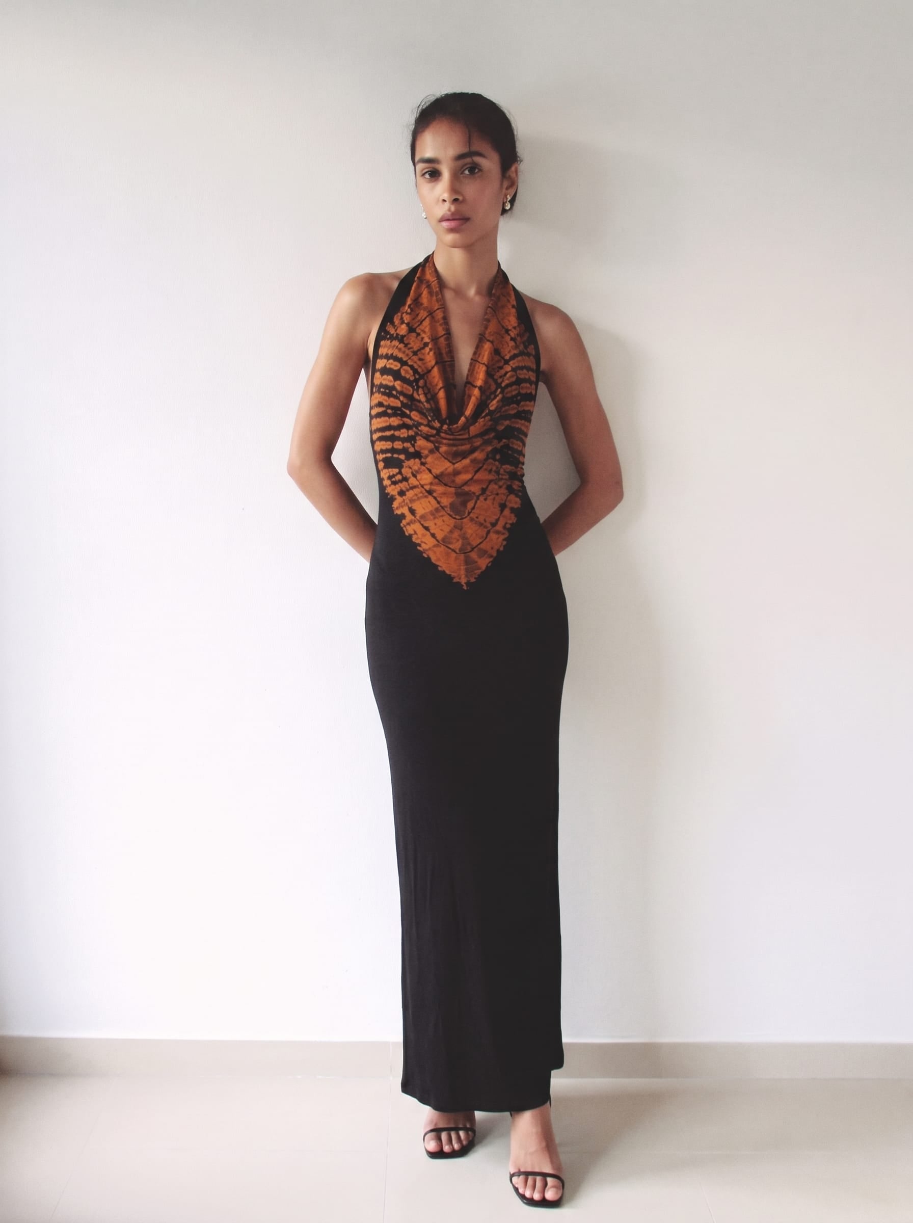 Thai Line — Wholesale Distributor of Exclusive Artisan Fashion. Dress Pumpkin — Vela
