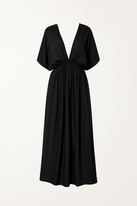 Thai Line — Wholesale Distributor of Exclusive Artisan Fashion. Dress Sahara Black Dress