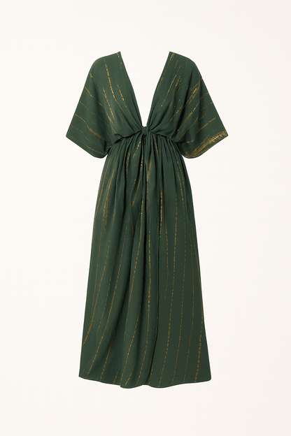 Thai Line — Wholesale Distributor of Exclusive Artisan Fashion. Dress Sahara Jade Dress