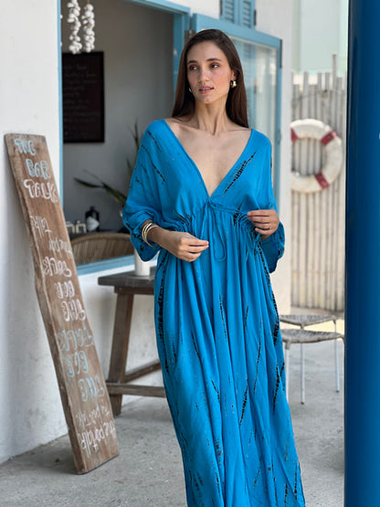 Thai Line — Wholesale Distributor of Exclusive Artisan Fashion. Dress Sahara — Ocean