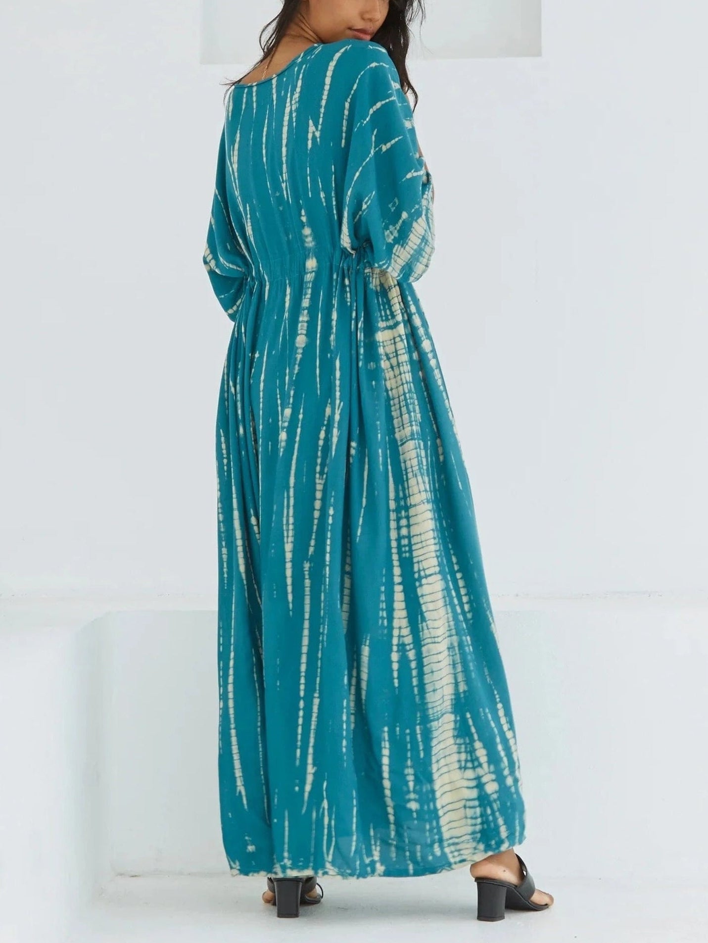 Thai Line — Wholesale Distributor of Exclusive Artisan Fashion. Dress Sahara Ocean Dress