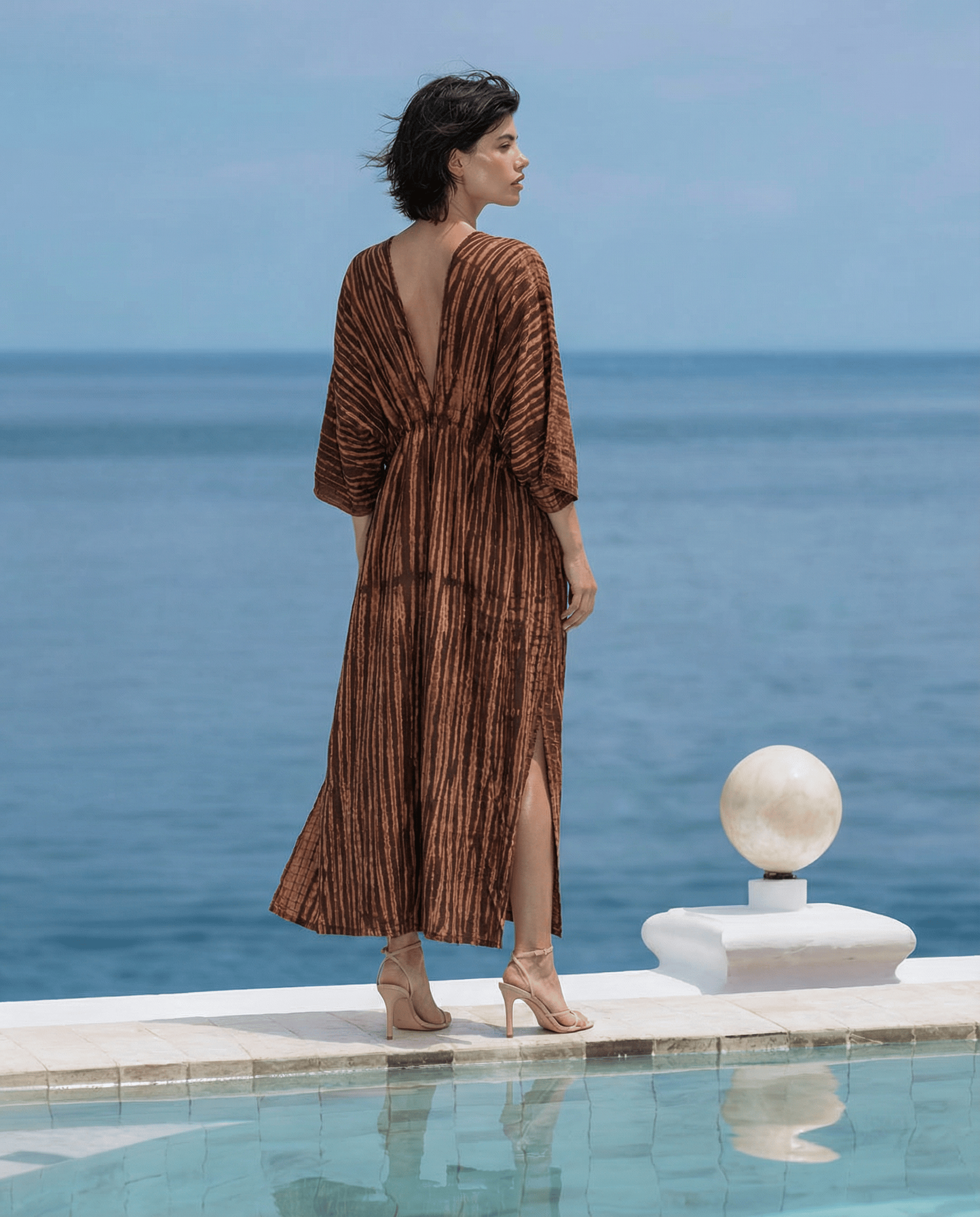 Thai Line — Wholesale Distributor of Exclusive Artisan Fashion. Dress Sahara Tierra Dress