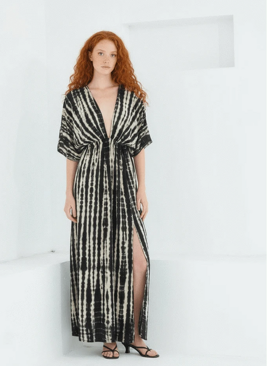 Thai Line — Wholesale Distributor of Exclusive Artisan Fashion. Dress Sahara Zebra Dress